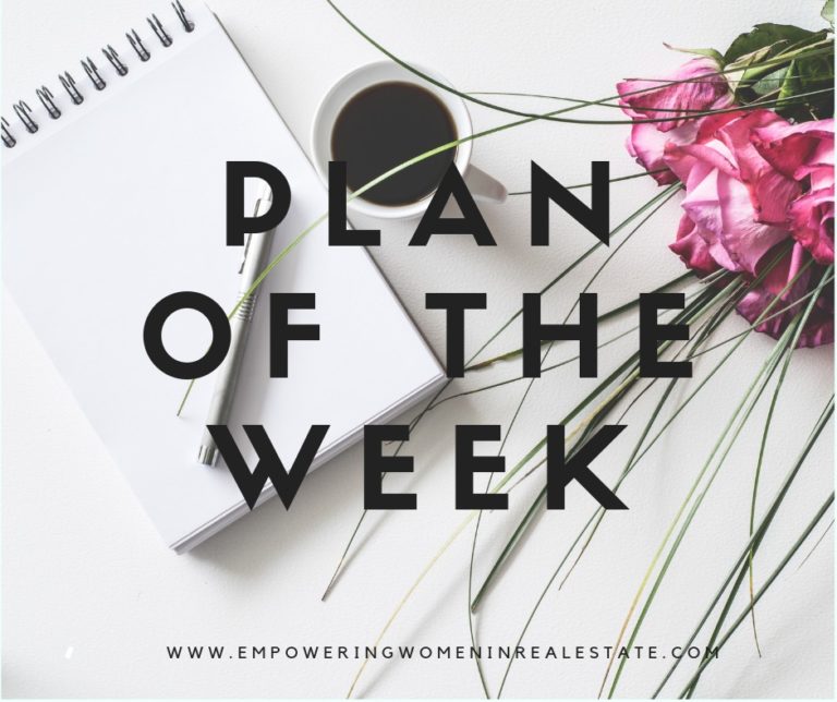 Plan of the Week