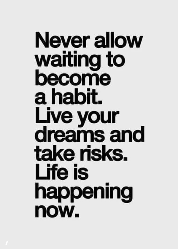 What Are You Waiting For?