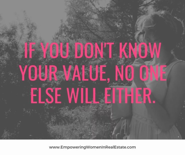 The Importance Of Knowing Your VALUE!