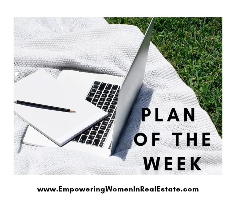 Plan Of The Week!