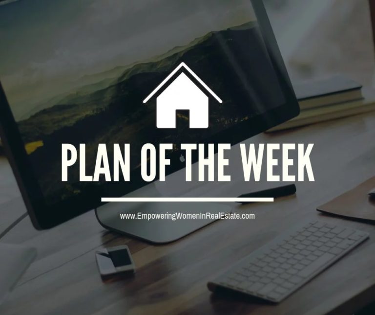 Plan Of The Week!