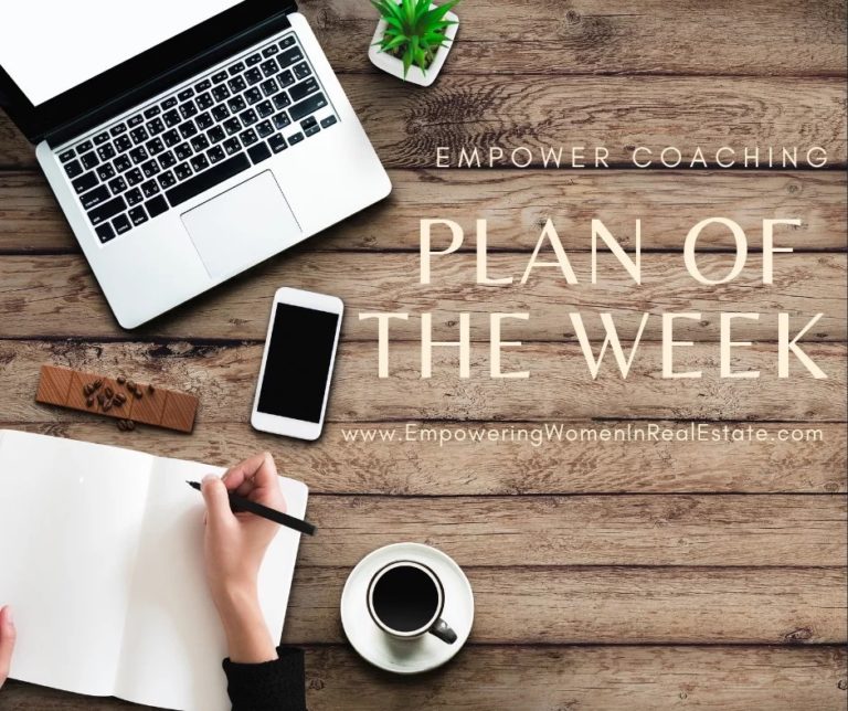 Plan Of The Week!