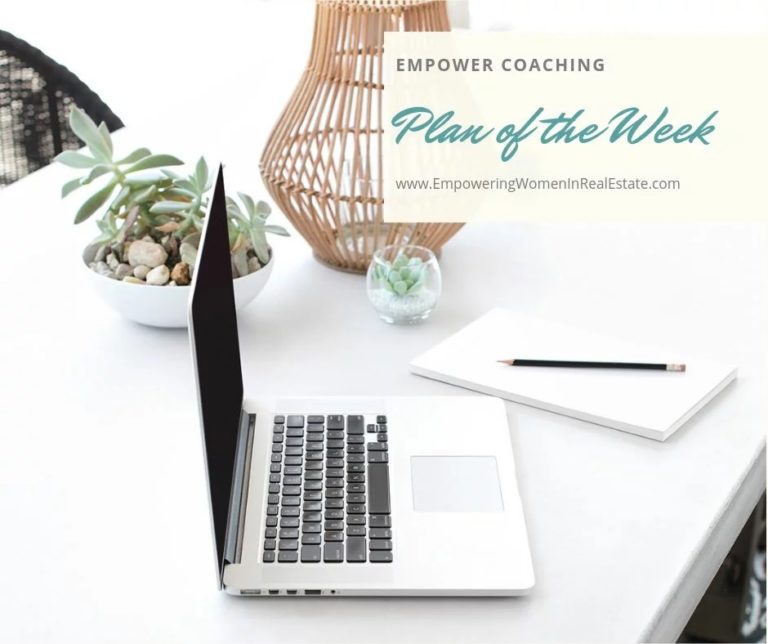 Plan Of The Week!