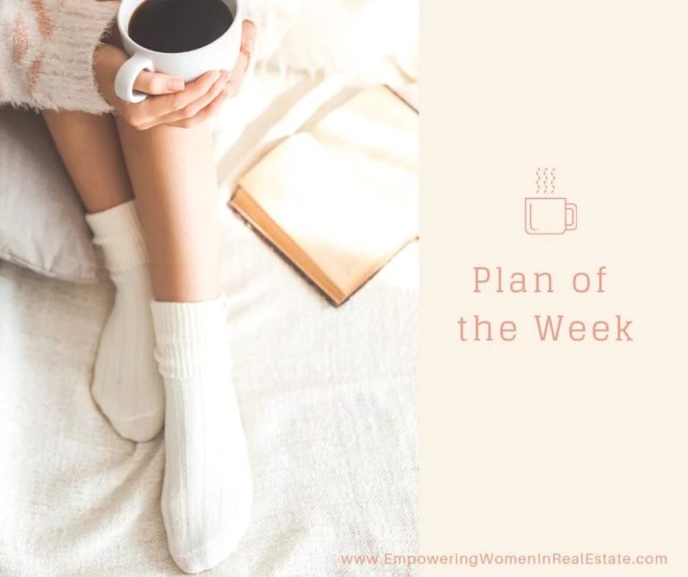 Plan Of The Week.