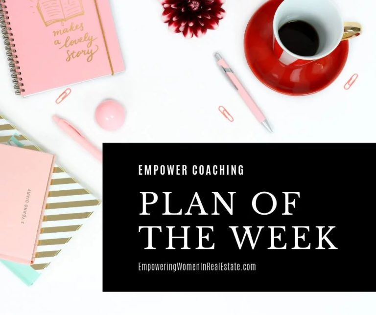 Plan Of The Week!