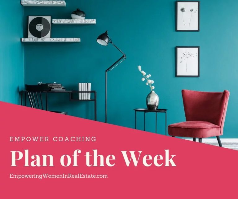Plan Of The Week!