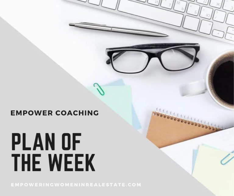 Plan Of The Week!