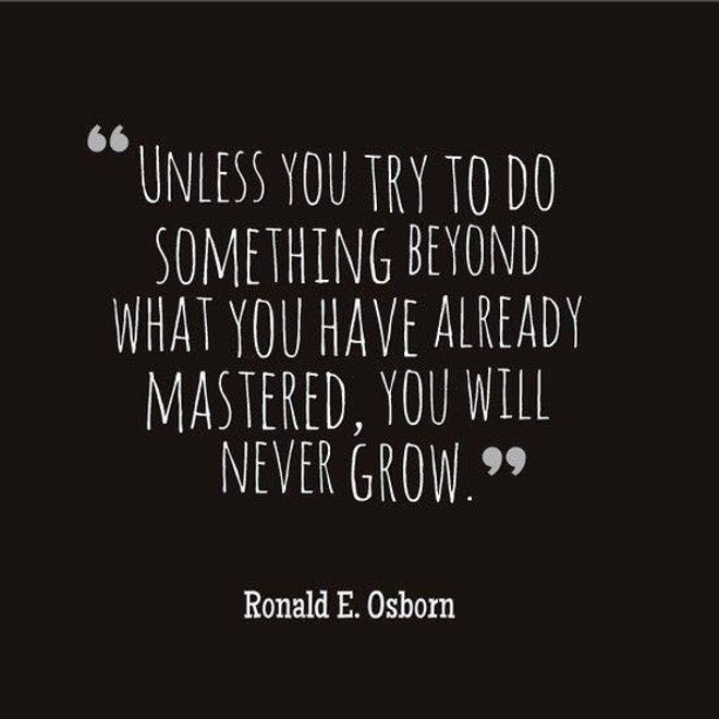 When Is The Last Time You Did Something For The First Time?