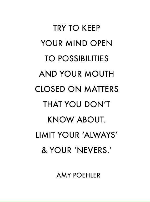 Is your mind open?